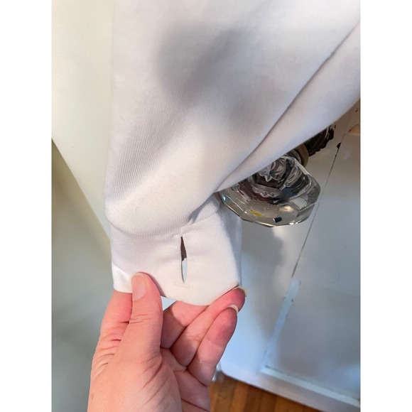 The North Face City Standard Double-Knit Funnel Neck Gardenia White VGC - Picture 6 of 11